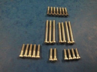 GENUINE TRIUMPH ENGINE COVER SCREW SET BSF 1957-67  3TA T21 5TA TIGER100 T100SS