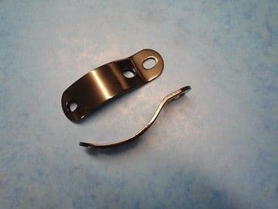 GENUINE TRIUMPH EXHAUST SILENCER BRACKETS 70-4951 1963-70  TR6 T120  BONNEVILLE