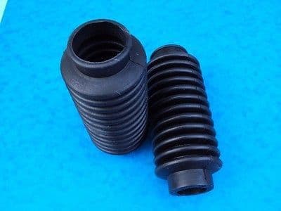 GENUINE TRIUMPH FRONT FORK GAITERS 1971-83  T120 T140 T150 T160   97-1510