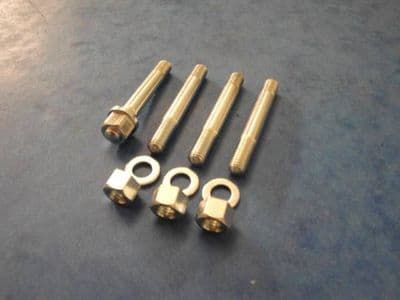 GENUINE TRIUMPH MANIFOLD STUD SET  E2973 1956-67   T110 TR6  ALLOY HEAD