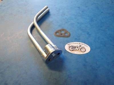 GENUINE TRIUMPH OIL PIPE JUNCTION BLOCK E 6930  1966-72   TR6 TROPHY  T120
