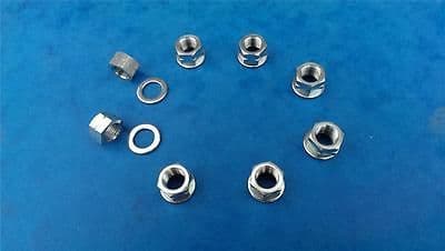 GENUINE TRIUMPH PRE UNIT CYLINDER BASE NUT SET 1951-59  TR5 TROPHY  TIGER100