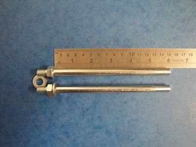 GENUINE TRIUMPH PRE UNIT CYLINDER HEAD BOLTS  E 1596A  1951-62 TIGER100 T110 TR6 T120