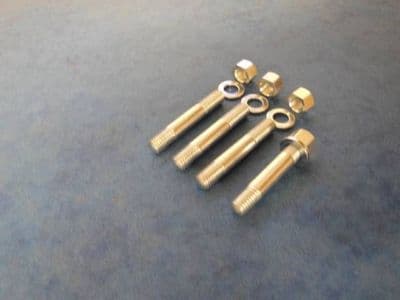 GENUINE TRIUMPH PRE UNIT MANIFOLD STUD SET  E1554 1938-58  5T T100  IRON HEAD