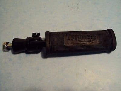 GENUINE TRIUMPH REAR FOOTREST  F-4327  3TA  5TA  TIGER100  6T T110 TR6 T120