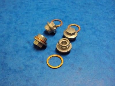 GENUINE TRIUMPH ROCKER BOX PLUG SET 71-2079  1971-74 T100C T100R TR6 TIGER T120