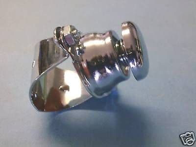 HORN/MAGNETO CHROME CUTOUT BUTTON  AJS BSA  TRIUMPH  NORTON MATCHLESS
