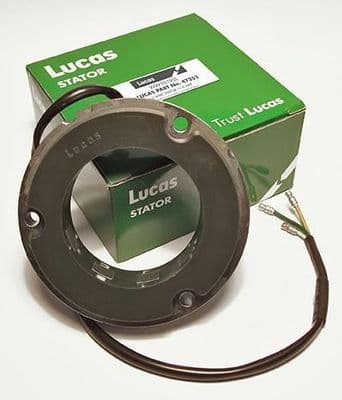 LUCAS 12VOLT 3 PHASE STATOR 47252  RM24  10.5 AMP 3 LEAD   BSA NORTON TRIUMPH