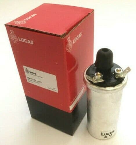 LUCAS 6 VOLT IGNITON COIL LU47275 17-M-6 BSA NORTON TRIUMPH