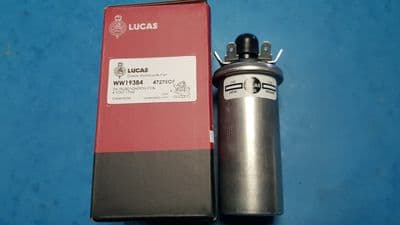 LUCAS  6 VOLT OIL FILLED IGNITON COIL  LU4727OF   17M6  BSA NORTON TRIUMPH