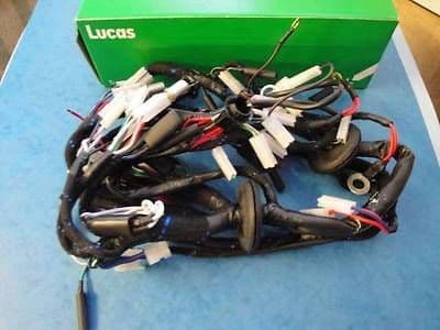 LUCAS MAIN WIRING LOOM 54962258 1974-78 TR7 TIGER T140V BONNEVILLE