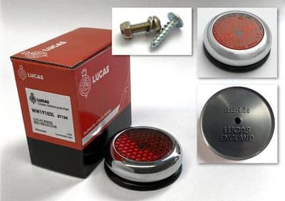 LUCAS REAR RED REFLECTOR   57124    BSA  NORTON  TRIUMPH