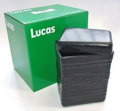 LUCAS RUBBER BATTERY BOX B38-6 LARGE TYPE  BRITISH BIKES 1930S TO 1960S