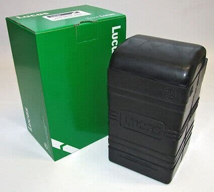 LUCAS RUBBER BATTERY BOX B49-6 SMALL TYPE  BRITISH BIKES 1930S TO 1960S