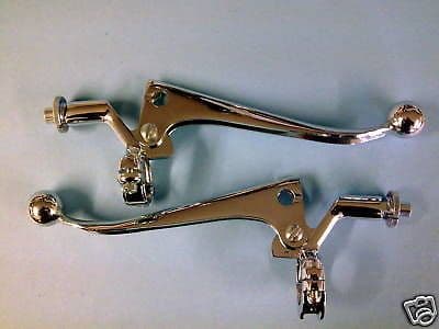 PRE-UNIT GENUINE TRIUMPH T120 TR6 HANDLEBAR LEVERS  1