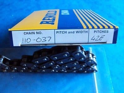 RENOLD MAGNETO DRIVE CHAIN 42 LINKS  NORTON DOMINATOR 88 99 650SS ATLAS