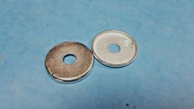TRIUMPH 650 SWINGING ARM BUSH END CAPS  F 7848  1966-70  6T TR6 T120 BONNEVILLE