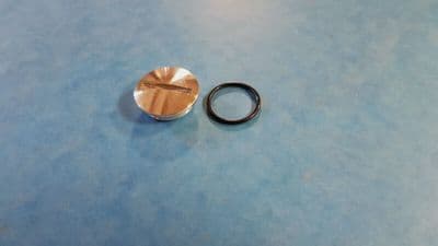 TRIUMPH ALLOY FILLER PLUG  E 732 57-2166 1958-83  T21 3TA 5TA T100 TR6 T120 T140