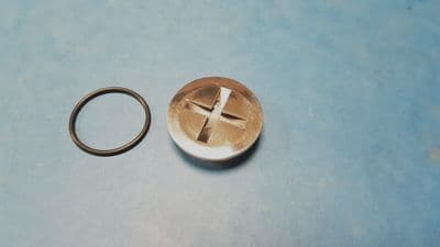 TRIUMPH ALLOY PRIMARY COVER FILLER PLUG  71-3895   1976-83  TR7  T140 TSX TSS