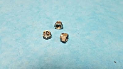 TRIUMPH ALTERNATOR STATOR STUD NUT X3  21-1852  1969-83 TR6 T120 TR7 T140V T140E