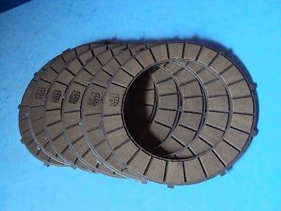 TRIUMPH BSA SURFLEX FRICTION PLATE X 6  T100 T120 T140 A65