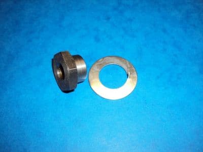 TRIUMPH CRANKSHAFT NUT & TAB WASHER 21-2182  T120 TR6 T140  1973 TO 83