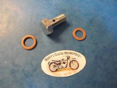 TRIUMPH FRONT MASTER CYLINDER BANJO BOLT 60-4183  1973-82  TR7  T140 T150 T160