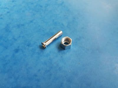 TRIUMPH OIL TANK PIPE & NUT F 3655 1950-70 5T T100 T100S T110 6T TR6 T120