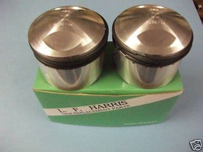 TRIUMPH PISTONS 750 76MM +040 OVERSIZE 8.6:1 TR7 T140 BONNEVILLE 1973-83