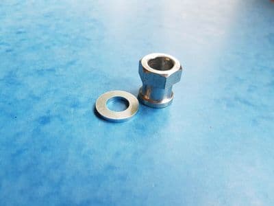 TRIUMPH PRE UNIT FRONT WHEEL SPINDLE NUT  W 544  1946-55   5T TR5 T100 6T T110