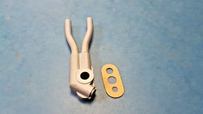 TRIUMPH PRE UNIT OIL PIPE BLOCK  E 3355   1950-62  5T T100 6T TR6 T120