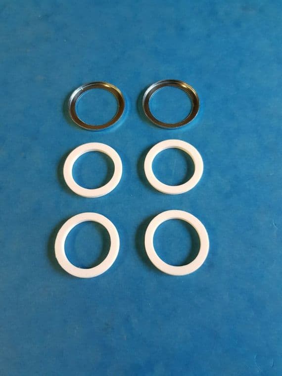 TRIUMPH PUSHROD TUBE SEAL SET E 3547 1966 6T TR6 T120 BONNEVILLE