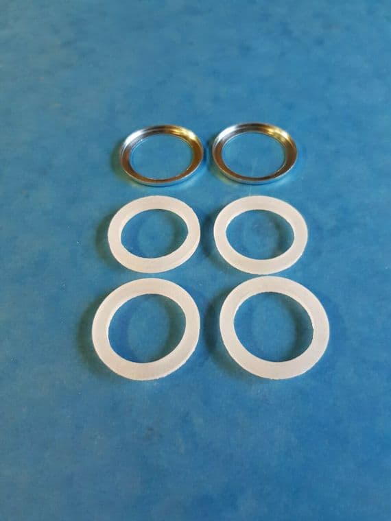 TRIUMPH PUSHROD TUBE SEAL SET E 4752 1964-68 3TA T90 5TA T100 T100C T100R