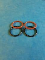 TRIUMPH PUSHROD TUBE SEAL X 4 E-7310/E1-1283 1969-70 TR6 T120 BONNEVILLE