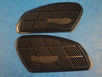 TRIUMPH TANK RUBBER KNEE GRIPS 82-8192/3 1968-73 TIGER100 TR6 T120 BONNEVILLE