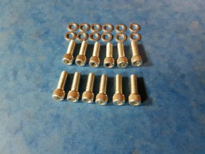 TRIUMPH TAPPET INSPECTION COVER SCREW SET 14-7004 1974-83 TR7 T140V T140E TR65