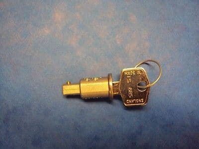 UK MADE IGNITION SWITCH BARREL & KEY  BSA NORTON TRIUMPH TIGER  BONNEVILLE