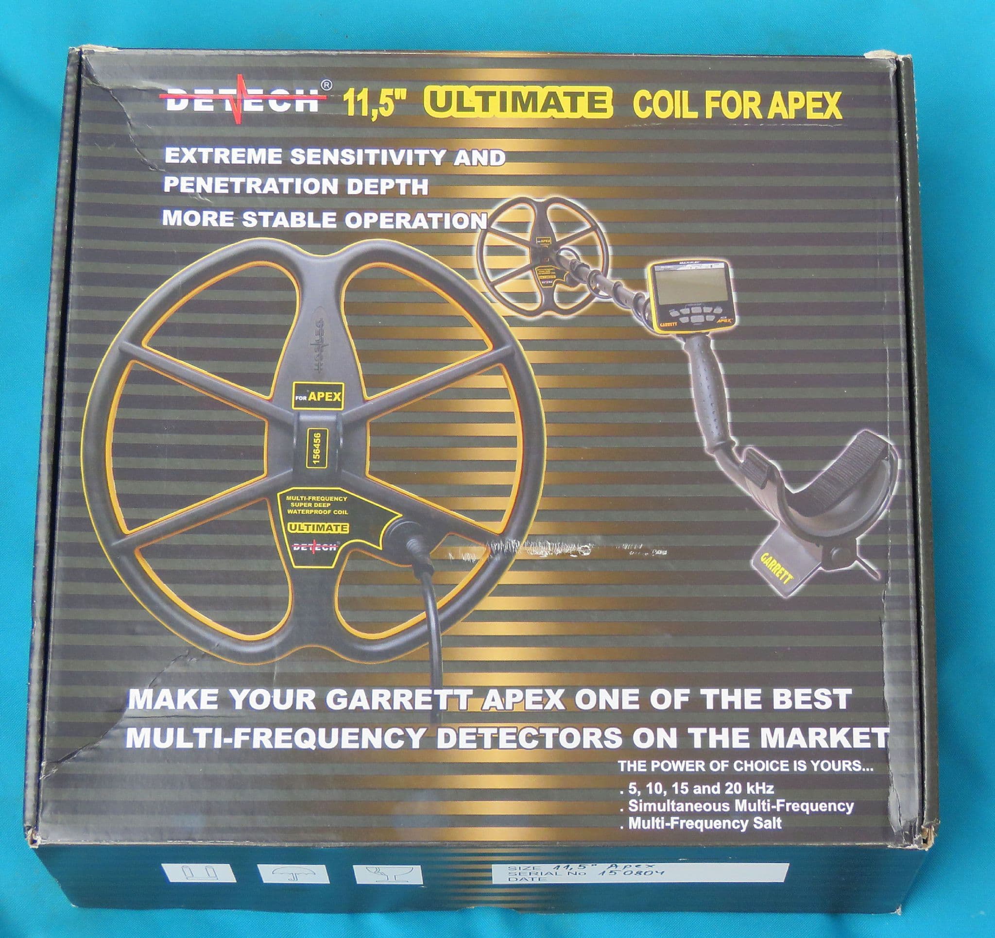 GARRETT ACE APEX 11 5 DETECT ULTIMATE COIL