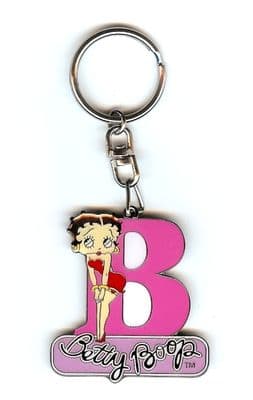 Betty Boop Alphabet Keyring - Letter B