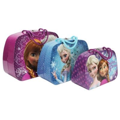 Disney Frozen Set of 3 Train Cases - DI139