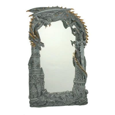 Dragon and Castle Mirror