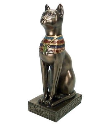 Egyptian Bastet with Earrings