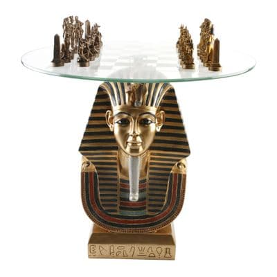 Egyptian Bust Chess Set