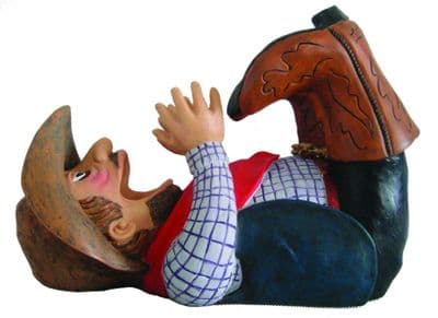 Guzzlers Cowboy Wine Bottle Holder