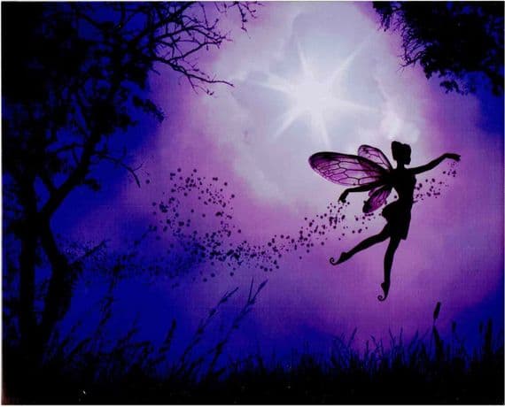 Pixie Dust Art Tile
