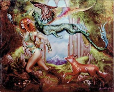 Run With Me Art Tile