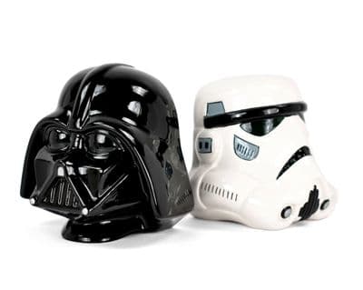 Star Wars Bookends Darth Vader and Storm Trooper