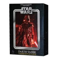 Star Wars Darth Vader Crome Edition Limited Statue Gentle Giant