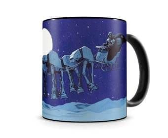 Star Wars MUG Xmas AT AT Sleigh