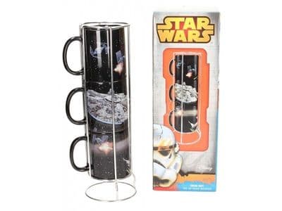 Star Wars Stackable 3 Mug Set